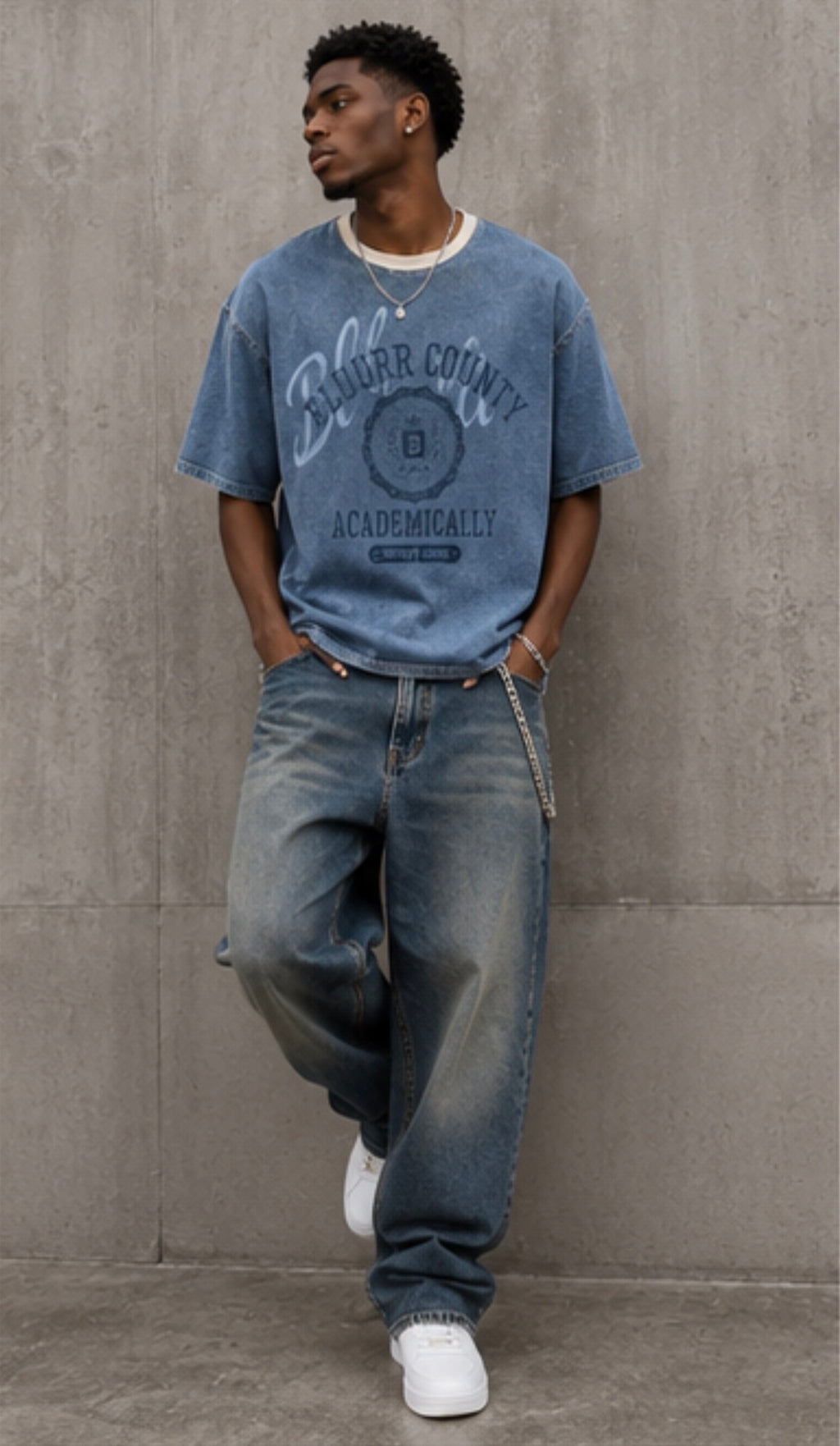 ACADEMICALLY BLUURR TEE