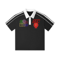 ARRIVAL STAMP POLO – BLACK