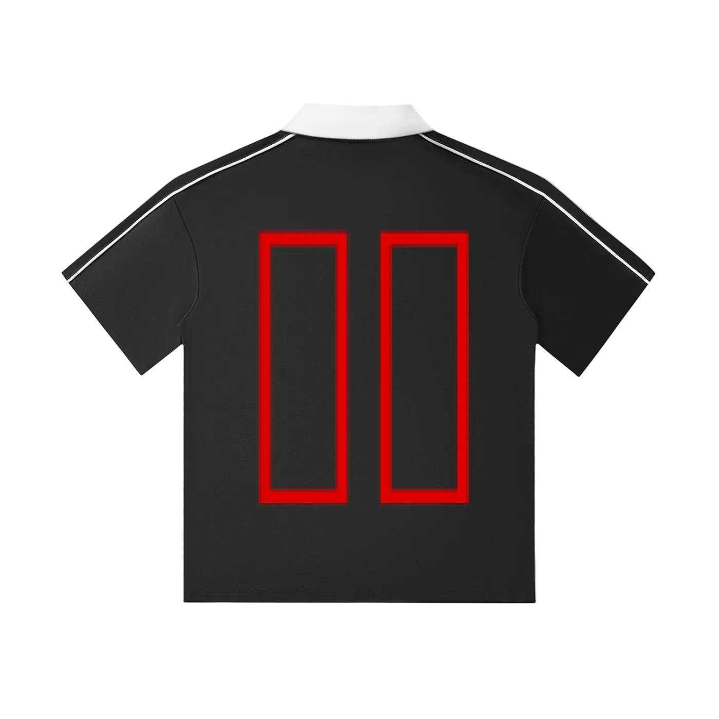 ARRIVAL STAMP POLO – BLACK